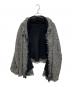 JUNYA WATANABE COMME des GARCONS（(ジュンヤワタナベ コムデギャルソン）の古着「ツイード 変形 ポンチョ」｜グレー