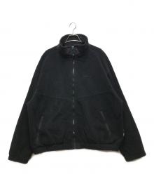 Eddie Bauer（エディーバウアー）の古着「EBTEK フリースジャケット　USA製」｜ブラック