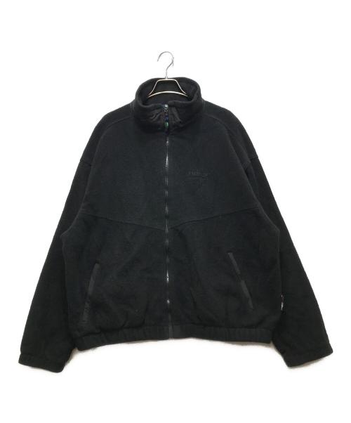Eddie Bauer（エディーバウアー）Eddie Bauer (エディーバウアー) EBTEK フリースジャケット　USA製 ブラック サイズ:XLの古着・服飾アイテム
