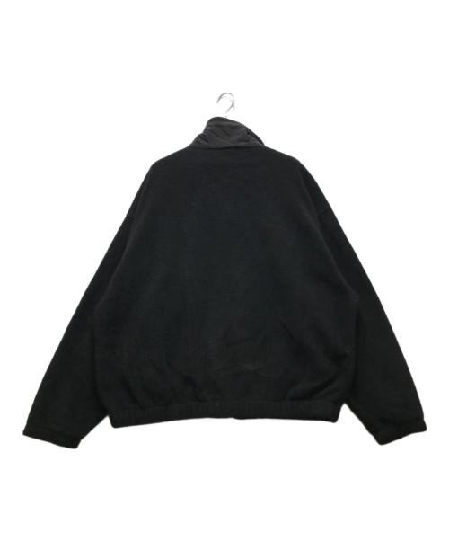 Eddie Bauer（エディーバウアー）Eddie Bauer (エディーバウアー) EBTEK フリースジャケット　USA製 ブラック サイズ:XLの古着・服飾アイテム