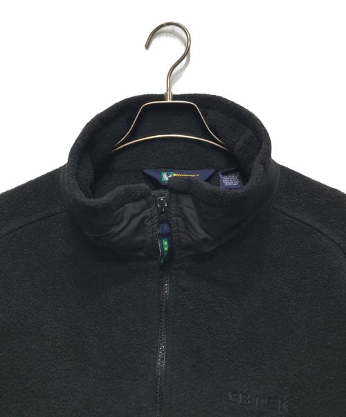 Eddie Bauer（エディーバウアー）Eddie Bauer (エディーバウアー) EBTEK フリースジャケット　USA製 ブラック サイズ:XLの古着・服飾アイテム