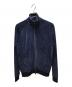 FRED PERRY（フレッドペリー）の古着「ベロアトラックジャケット」｜ネイビー