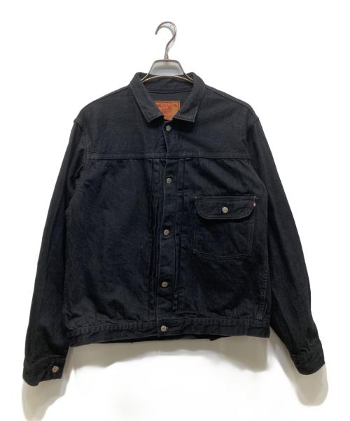 TCB jeans（ティーシービー ジーンズ）TCB JEANS (ティーシービー ジーンズ) 20'S Jacket BKBK 1st タイプデニムジャケット ブラック サイズ:SIZE 42の古着・服飾アイテム