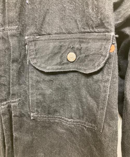 TCB jeans（ティーシービー ジーンズ）TCB JEANS (ティーシービー ジーンズ) 20'S Jacket BKBK 1st タイプデニムジャケット ブラック サイズ:SIZE 42の古着・服飾アイテム