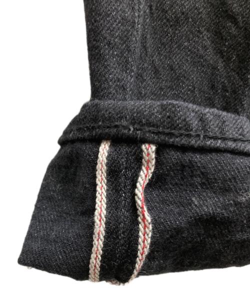 TCB jeans（ティーシービー ジーンズ）TCB JEANS (ティーシービー ジーンズ) 20's Jeans BKBK シンチバックデニムパンツ ブラック サイズ:SIZE 34の古着・服飾アイテム