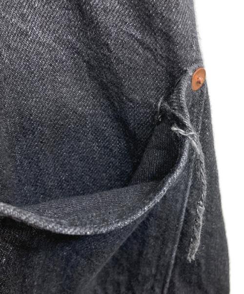TCB jeans（ティーシービー ジーンズ）TCB JEANS (ティーシービー ジーンズ) 20's Jeans BKBK シンチバックデニムパンツ ブラック サイズ:SIZE 34の古着・服飾アイテム