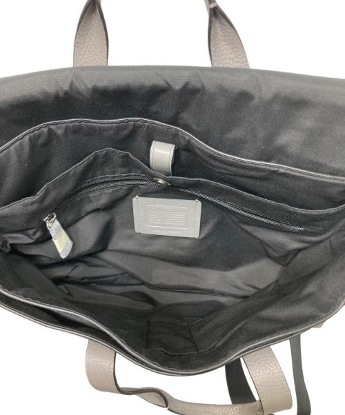 COACH（コーチ）COACH (コーチ) ゴッサム ポートフォリオ ビジネスバッグ グレーの古着・服飾アイテム