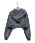 JOSE MOON (ジョゼムーン) CROP BIO HOODIE グレー サイズ:Free：12000円