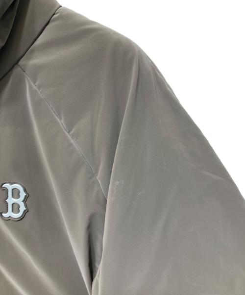 MLB（エムエルビー）MLB (エムエルビー) Crop Basic Curve Padding CLE ブラウン サイズ:Sの古着・服飾アイテム