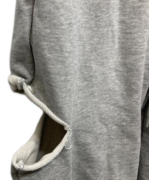 JOSE MOON（ジョゼムーン）JOSE MOON (ジョゼムーン) SLIT SWEAT PANTS with PEARL グレー サイズ:36の古着・服飾アイテム