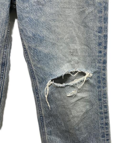 CLANE（クラネ）CLANE (クラネ) CRASH DENIM PANTS インディゴ サイズ:1の古着・服飾アイテム