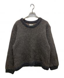 L.L.Bean（エルエルビーン）の古着「80s バーズアイニット」｜ブラウン