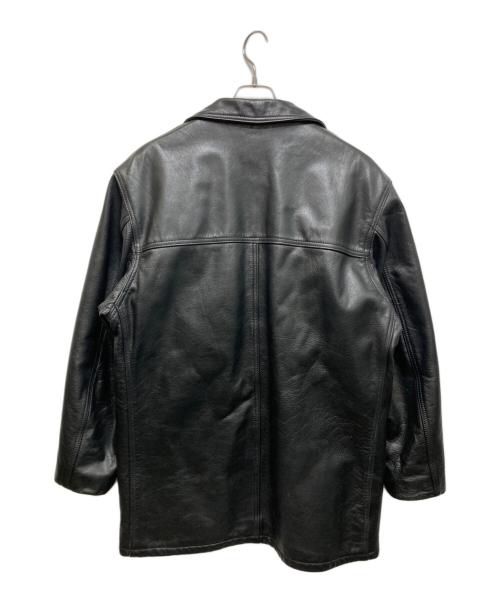 Schott（ショット）Schott (ショット) レザーカーコート ブラック サイズ:SIZE 42の古着・服飾アイテム