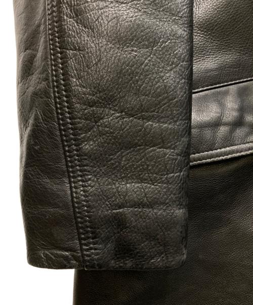Schott（ショット）Schott (ショット) レザーカーコート ブラック サイズ:SIZE 42の古着・服飾アイテム