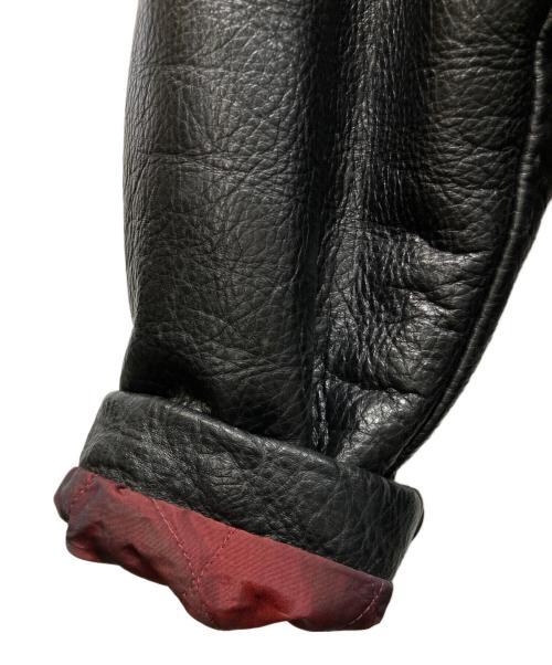 Schott（ショット）Schott (ショット) レザーカーコート ブラック サイズ:SIZE 42の古着・服飾アイテム