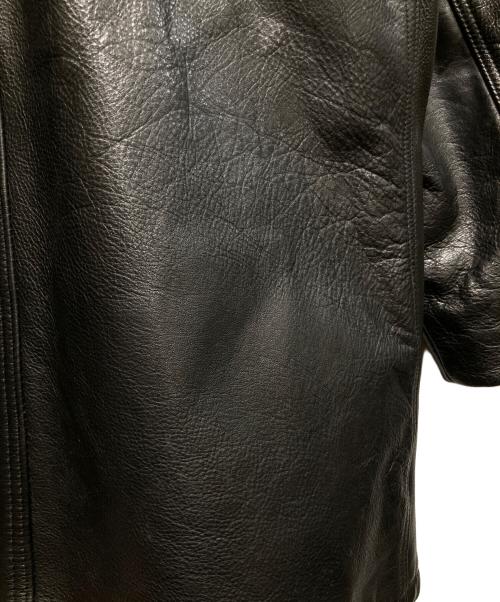 Schott（ショット）Schott (ショット) レザーカーコート ブラック サイズ:SIZE 42の古着・服飾アイテム