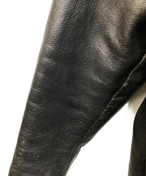 Schott（ショット）Schott (ショット) レザーカーコート ブラック サイズ:SIZE 42の古着・服飾アイテム