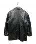 Schott (ショット) レザーカーコート ブラック サイズ:SIZE 42：40000円