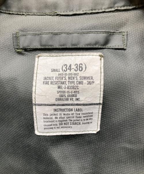 US ARMY（ユーエスアーミー）US ARMY (ユーエスアーミー) CWU-36/P フライトジャケット カーキ サイズ:SIZE Sの古着・服飾アイテム