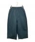 ECOLE DE CURIOSITES（エコール ド キュリオジテ）の古着「ワイドクロップドパンツ」｜ブルーグレ-