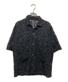 Needles（ニードルズ）の古着「Cabana Shirt - C/PE/R Lace Cloth / Flower」｜ブラック