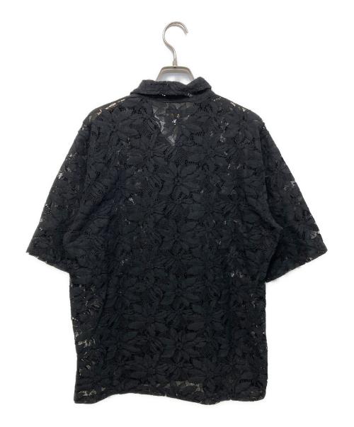 Needles（ニードルズ）Needles (ニードルズ) Cabana Shirt - C/PE/R Lace Cloth / Flower ブラック サイズ:Sの古着・服飾アイテム