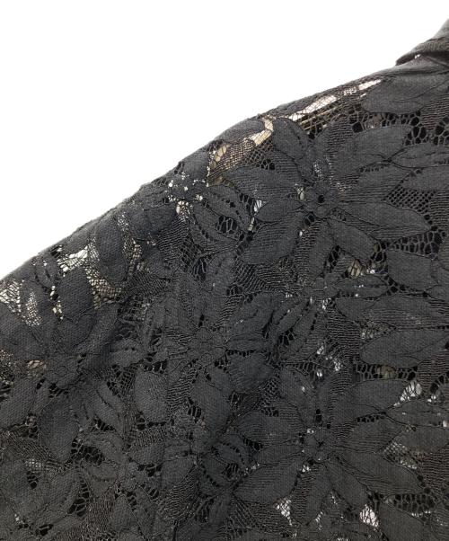 Needles（ニードルズ）Needles (ニードルズ) Cabana Shirt - C/PE/R Lace Cloth / Flower ブラック サイズ:Sの古着・服飾アイテム