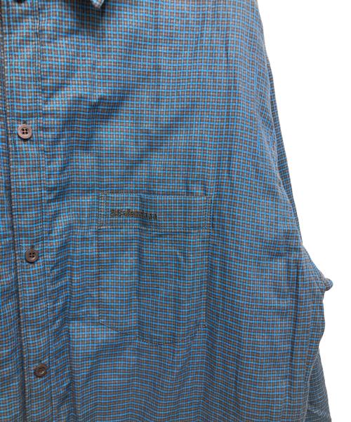 BALENCIAGA（バレンシアガ）BALENCIAGA (バレンシアガ) 中綿シャツジャケット ブルー サイズ:37の古着・服飾アイテム