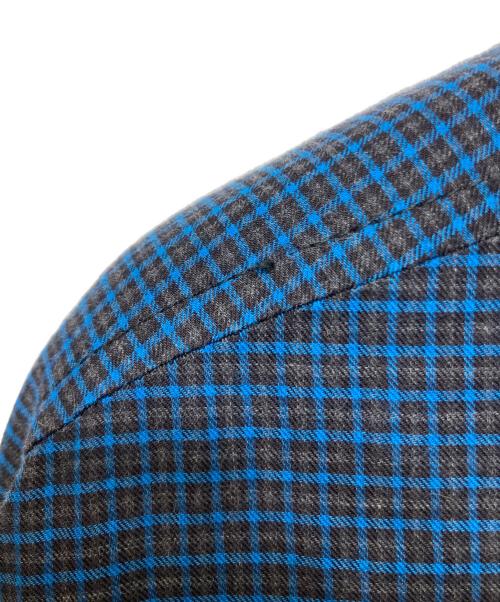 BALENCIAGA（バレンシアガ）BALENCIAGA (バレンシアガ) 中綿シャツジャケット ブルー サイズ:37の古着・服飾アイテム