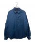 BALENCIAGA（バレンシアガ）の古着「中綿シャツジャケット」｜ブルー