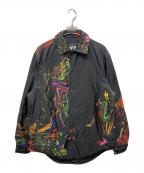 Y-3ワイスリー）の古着「U TOKETA AOP OVERSHIRT」｜ブラック