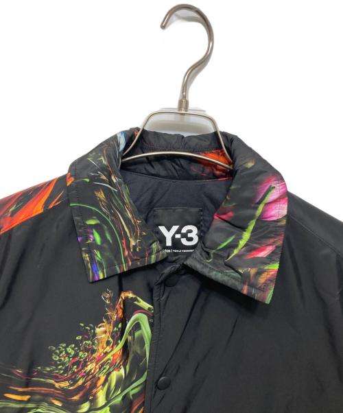 Y-3（ワイスリー）Y-3 (ワイスリー) U TOKETA AOP OVERSHIRT ブラック サイズ:Sの古着・服飾アイテム