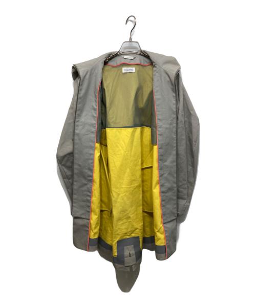 JIL SANDER（ジルサンダー）JIL SANDER (ジルサンダー) ワークデザインロングコート グレー サイズ:XSの古着・服飾アイテム
