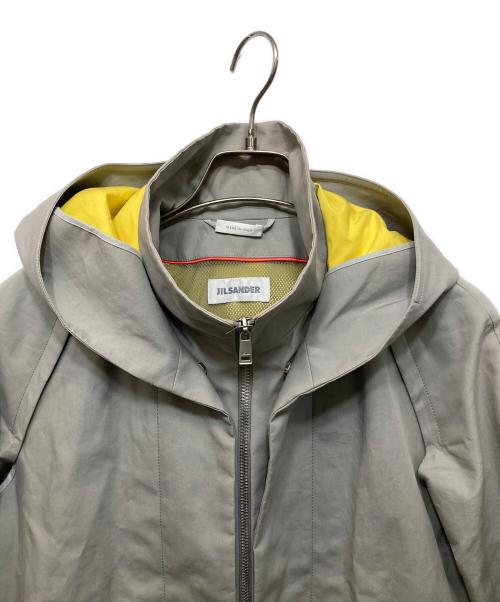 JIL SANDER（ジルサンダー）JIL SANDER (ジルサンダー) ワークデザインロングコート グレー サイズ:XSの古着・服飾アイテム