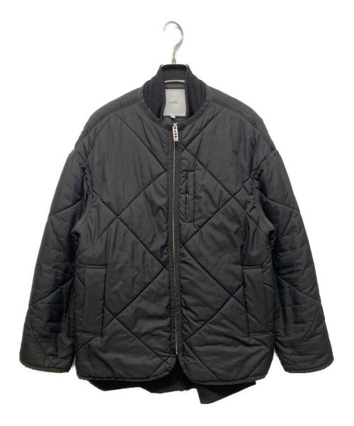 UN3D.（アンスリード）UN3D. (アンスリード) レイヤードキルティングブルゾン ブラック サイズ:36の古着・服飾アイテム