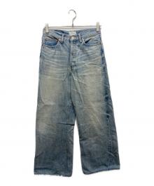 HERILL×MUSE de Deuxieme Classe（ヘリル×ミューズ ドゥーズィエム クラス）の古着「別注HL DENIM WIDE パンツ」｜ライトブルー