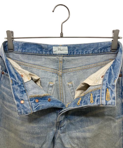 HERILL（ヘリル）HERILL (ヘリル) MUSE de Deuxieme Classe (ミューズ ドゥーズィエム クラス) 別注HL DENIM WIDE パンツ ライトブルー サイズ:00の古着・服飾アイテム
