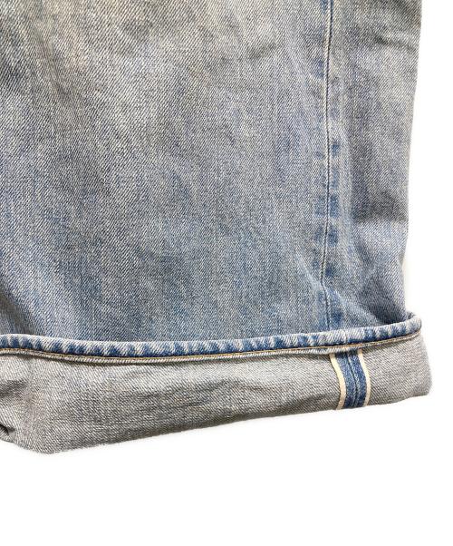 HERILL（ヘリル）HERILL (ヘリル) MUSE de Deuxieme Classe (ミューズ ドゥーズィエム クラス) 別注HL DENIM WIDE パンツ ライトブルー サイズ:00の古着・服飾アイテム