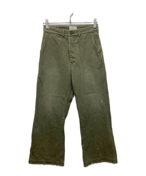 HERILL（ヘリル）HERILL (ヘリル) USMC HBT pants カーキ サイズ:00の古着・服飾アイテム