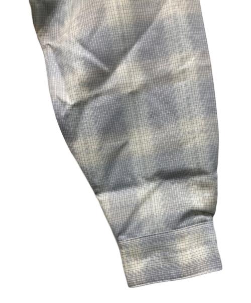 FUJI（フジ）FUJI (フジ) WOOL CHECK STANDARD SHIRT ライトブルー サイズ:SIZE 4 未使用品の古着・服飾アイテム