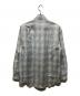 FUJI (フジ) WOOL CHECK STANDARD SHIRT ライトブルー サイズ:SIZE 4 未使用品：8000円