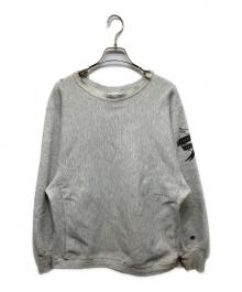 Champion（チャンピオン）の古着「90’s リメイクリバースウィーブスウェット」｜グレー