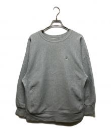 Champion（チャンピオン）の古着「80’S デカ目 リバースウィーブスウェット」｜グレー