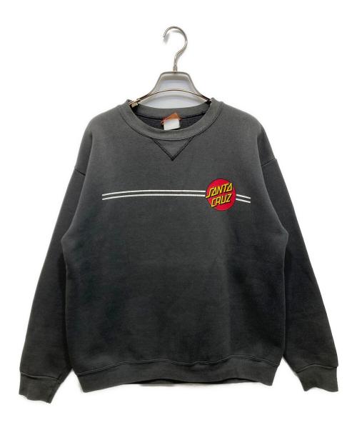 SANTA CRUZ（サンタクルーズ）SANTA CRUZ (サンタクルーズ) プリントスウェット グレー サイズ:Sの古着・服飾アイテム
