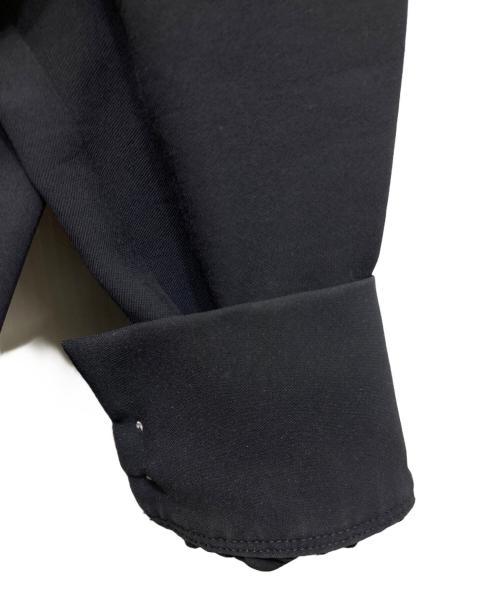 BALLSEY（ボールジィ）BALLSEY (ボールジィ) ドライクロス バンドカラーチュニックブラウス ブラック サイズ:36の古着・服飾アイテム