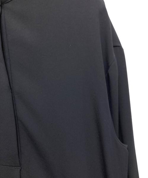 BALLSEY（ボールジィ）BALLSEY (ボールジィ) ドライクロス バンドカラーチュニックブラウス ブラック サイズ:36の古着・服飾アイテム