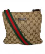 GUCCIグッチ）の古着「ショルダーバッグ」｜ブラウン