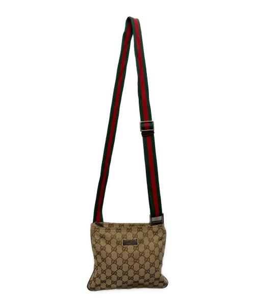 GUCCI（グッチ）GUCCI (グッチ) ショルダーバッグ ブラウンの古着・服飾アイテム
