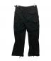 NVRFRGT (ネヴァーフォーゲット) CENTER SEAM CURVED 3D CARGO PANTS ブラック サイズ:SIZE 1：13000円