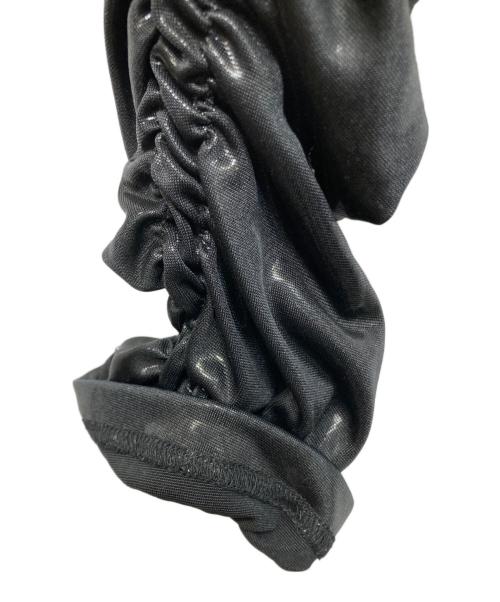 ISSEY MIYAKE（イッセイミヤケ）ISSEY MIYAKE (イッセイミヤケ) シャーリングデザインパンツ ブラック サイズ:2の古着・服飾アイテム